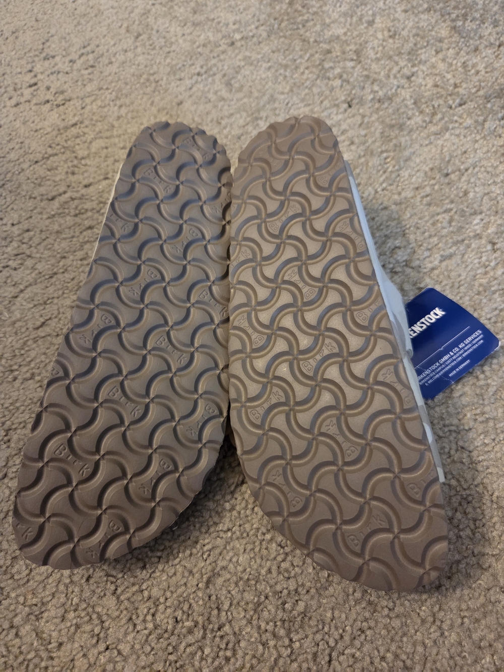 Birkenstock Womens Arizona Sandals - White Camouflage - Picture 7 of 8